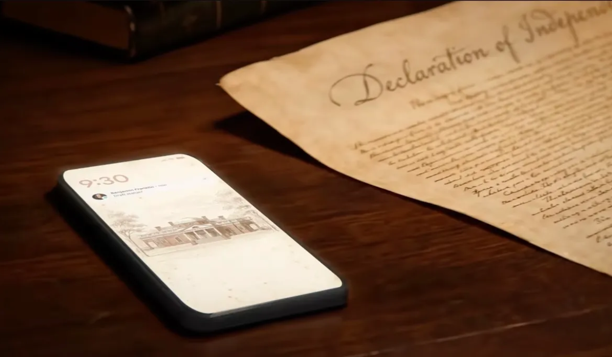 New Google Commercial Imagines a Declaration of Independence