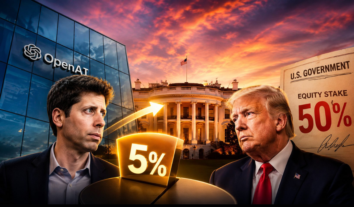 OpenAI Offers the US Government a 5% Stake in the Company