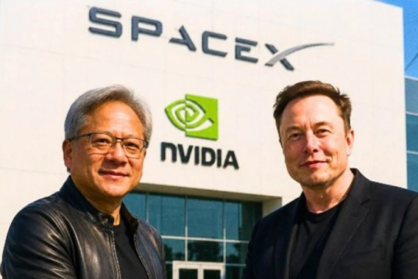 SpaceX and Nvidia Team Up to Send Data Centers Into Space